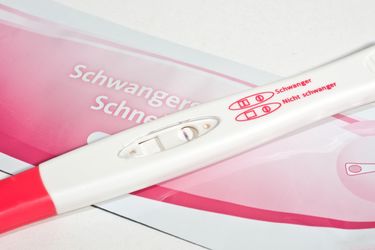 Positiver Schwangerschaftstest