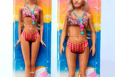 Barbie Abbildungen nebeneinander