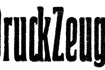 Druckzeug Logoschriftzug